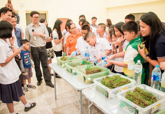ภาพกิจกรรม คณะวิทยาศาสตร์และเทคโนโลยี จัดอบรมโครงงานวิทยาศาสตร์