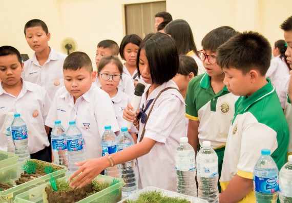 ภาพกิจกรรม คณะวิทยาศาสตร์และเทคโนโลยี จัดอบรมโครงงานวิทยาศาสตร์