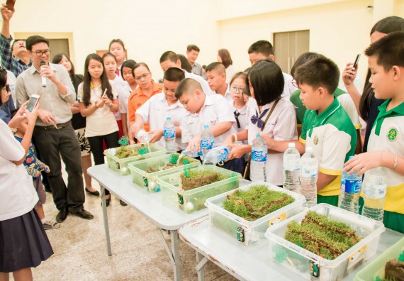 ภาพกิจกรรม คณะวิทยาศาสตร์และเทคโนโลยี จัดอบรมโครงงานวิทยาศาสตร์