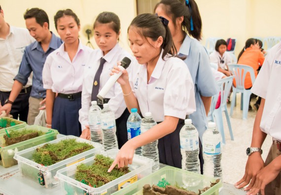 ภาพกิจกรรม คณะวิทยาศาสตร์และเทคโนโลยี จัดอบรมโครงงานวิทยาศาสตร์