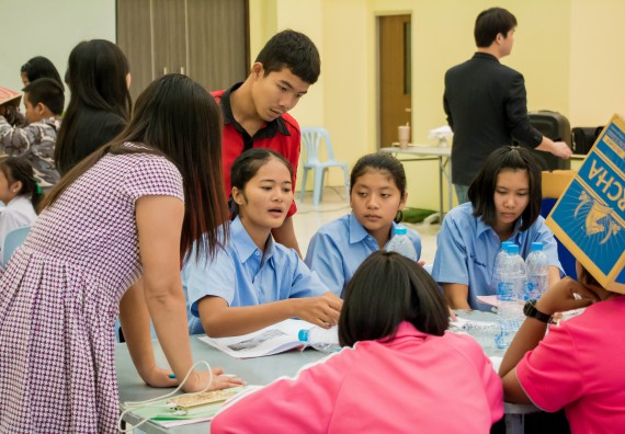 ภาพกิจกรรม คณะวิทยาศาสตร์และเทคโนโลยี จัดอบรมโครงงานวิทยาศาสตร์