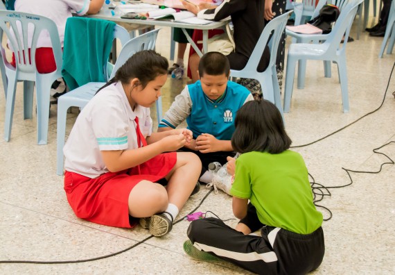 ภาพกิจกรรม คณะวิทยาศาสตร์และเทคโนโลยี จัดอบรมโครงงานวิทยาศาสตร์