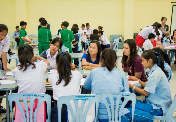 ภาพกิจกรรม คณะวิทยาศาสตร์และเทคโนโลยี จัดอบรมโครงงานวิทยาศาสตร์