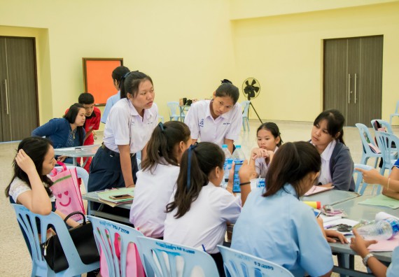 ภาพกิจกรรม คณะวิทยาศาสตร์และเทคโนโลยี จัดอบรมโครงงานวิทยาศาสตร์