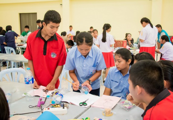 ภาพกิจกรรม คณะวิทยาศาสตร์และเทคโนโลยี จัดอบรมโครงงานวิทยาศาสตร์