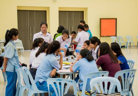 ภาพกิจกรรม คณะวิทยาศาสตร์และเทคโนโลยี จัดอบรมโครงงานวิทยาศาสตร์