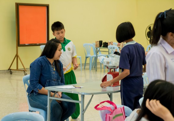 ภาพกิจกรรม คณะวิทยาศาสตร์และเทคโนโลยี จัดอบรมโครงงานวิทยาศาสตร์