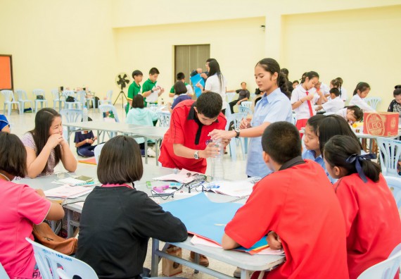 ภาพกิจกรรม คณะวิทยาศาสตร์และเทคโนโลยี จัดอบรมโครงงานวิทยาศาสตร์