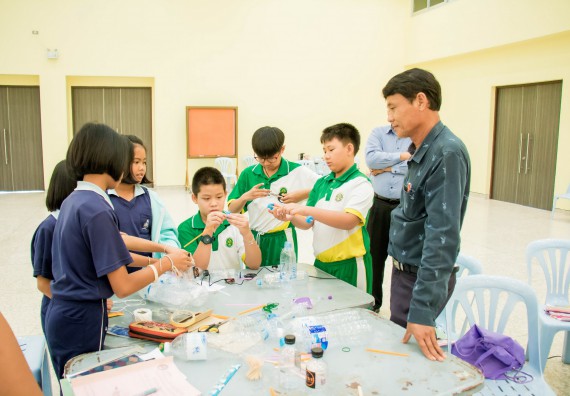 ภาพกิจกรรม คณะวิทยาศาสตร์และเทคโนโลยี จัดอบรมโครงงานวิทยาศาสตร์