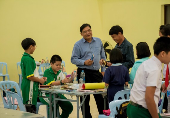 ภาพกิจกรรม คณะวิทยาศาสตร์และเทคโนโลยี จัดอบรมโครงงานวิทยาศาสตร์