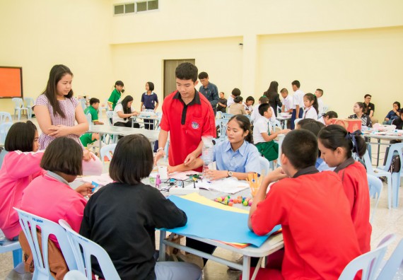 ภาพกิจกรรม คณะวิทยาศาสตร์และเทคโนโลยี จัดอบรมโครงงานวิทยาศาสตร์
