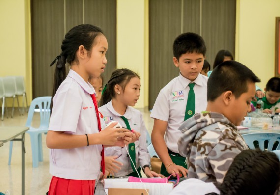 ภาพกิจกรรม คณะวิทยาศาสตร์และเทคโนโลยี จัดอบรมโครงงานวิทยาศาสตร์