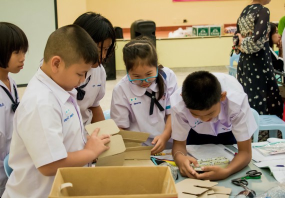 ภาพกิจกรรม คณะวิทยาศาสตร์และเทคโนโลยี จัดอบรมโครงงานวิทยาศาสตร์