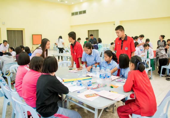 ภาพกิจกรรม คณะวิทยาศาสตร์และเทคโนโลยี จัดอบรมโครงงานวิทยาศาสตร์