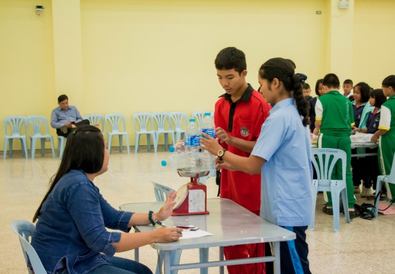 ภาพกิจกรรม คณะวิทยาศาสตร์และเทคโนโลยี จัดอบรมโครงงานวิทยาศาสตร์