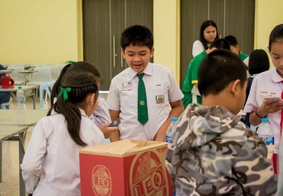 ภาพกิจกรรม คณะวิทยาศาสตร์และเทคโนโลยี จัดอบรมโครงงานวิทยาศาสตร์