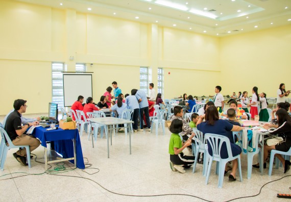 ภาพกิจกรรม คณะวิทยาศาสตร์และเทคโนโลยี จัดอบรมโครงงานวิทยาศาสตร์