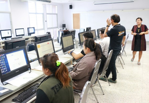 ภาพกิจกรรม คณะวิทยาศาสตร์และเทคโนโลยี จัดประชุมประเมินประสิทธิภาพและประสิทธิผลการปฏิบัติราชการ ครั้งที่ 1 ประจำปีงบประมาณ 2561