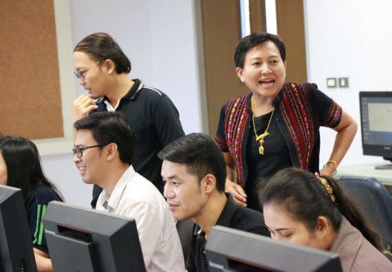 ภาพกิจกรรม คณะวิทยาศาสตร์และเทคโนโลยี จัดประชุมประเมินประสิทธิภาพและประสิทธิผลการปฏิบัติราชการ ครั้งที่ 1 ประจำปีงบประมาณ 2561