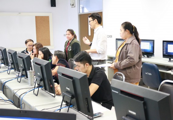 ภาพกิจกรรม คณะวิทยาศาสตร์และเทคโนโลยี จัดประชุมประเมินประสิทธิภาพและประสิทธิผลการปฏิบัติราชการ ครั้งที่ 1 ประจำปีงบประมาณ 2561