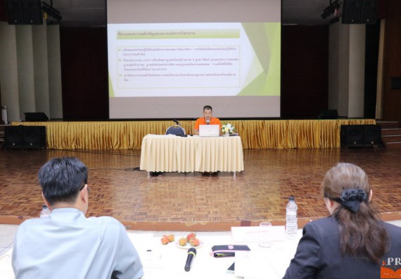 ภาพกิจกรรม คณะวิทยาศาสตร์และเทคโนโลยี เข้าร่วมโครงการนำเสนอแนวปฏิบัติที่ดีของหลักสูตร หน่วยงานสายสนับสนุน ด้านการบริการวิชาการ ด้านศิลปวัฒนธรรม ด้านการวิจัย และด้านการบูรณาการพันธกิจ ประจำปีการศึกษา 2560