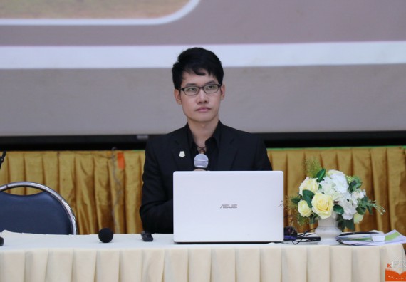 ภาพกิจกรรม คณะวิทยาศาสตร์และเทคโนโลยี เข้าร่วมโครงการนำเสนอแนวปฏิบัติที่ดีของหลักสูตร หน่วยงานสายสนับสนุน ด้านการบริการวิชาการ ด้านศิลปวัฒนธรรม ด้านการวิจัย และด้านการบูรณาการพันธกิจ ประจำปีการศึกษา 2560