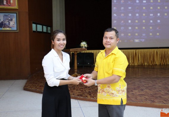 ภาพกิจกรรม คณะวิทยาศาสตร์และเทคโนโลยี เข้าร่วมโครงการนำเสนอแนวปฏิบัติที่ดีของหลักสูตร หน่วยงานสายสนับสนุน ด้านการบริการวิชาการ ด้านศิลปวัฒนธรรม ด้านการวิจัย และด้านการบูรณาการพันธกิจ ประจำปีการศึกษา 2560