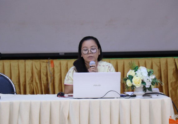 ภาพกิจกรรม คณะวิทยาศาสตร์และเทคโนโลยี เข้าร่วมโครงการนำเสนอแนวปฏิบัติที่ดีของหลักสูตร หน่วยงานสายสนับสนุน ด้านการบริการวิชาการ ด้านศิลปวัฒนธรรม ด้านการวิจัย และด้านการบูรณาการพันธกิจ ประจำปีการศึกษา 2560