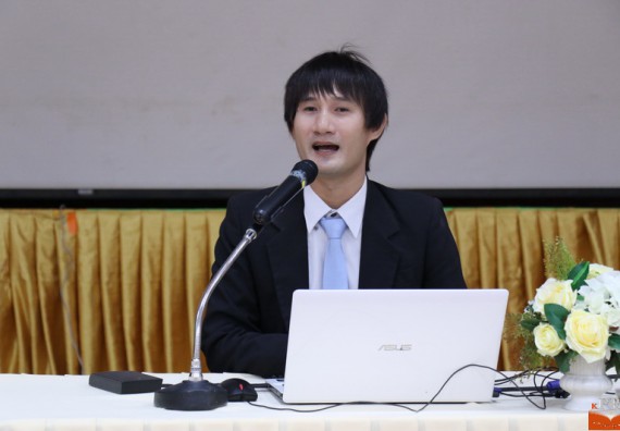 ภาพกิจกรรม คณะวิทยาศาสตร์และเทคโนโลยี เข้าร่วมโครงการนำเสนอแนวปฏิบัติที่ดีของหลักสูตร หน่วยงานสายสนับสนุน ด้านการบริการวิชาการ ด้านศิลปวัฒนธรรม ด้านการวิจัย และด้านการบูรณาการพันธกิจ ประจำปีการศึกษา 2560