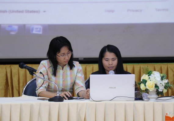 ภาพกิจกรรม คณะวิทยาศาสตร์และเทคโนโลยี เข้าร่วมโครงการนำเสนอแนวปฏิบัติที่ดีของหลักสูตร หน่วยงานสายสนับสนุน ด้านการบริการวิชาการ ด้านศิลปวัฒนธรรม ด้านการวิจัย และด้านการบูรณาการพันธกิจ ประจำปีการศึกษา 2560