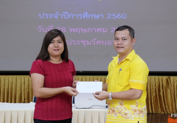 ภาพกิจกรรม คณะวิทยาศาสตร์และเทคโนโลยี เข้าร่วมโครงการนำเสนอแนวปฏิบัติที่ดีของหลักสูตร หน่วยงานสายสนับสนุน ด้านการบริการวิชาการ ด้านศิลปวัฒนธรรม ด้านการวิจัย และด้านการบูรณาการพันธกิจ ประจำปีการศึกษา 2560