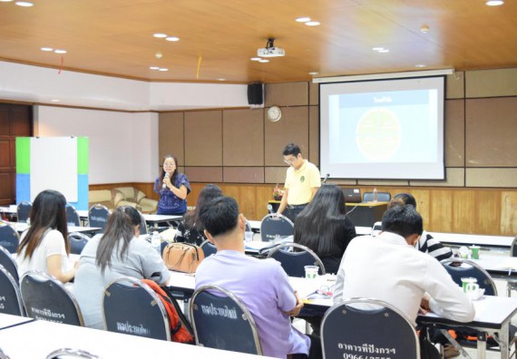 ภาพกิจกรรม คณะวิทยาศาสตร์และเทคโนโลยี เข้าร่วมอบรมการพัฒนาชุดโครงการวิจัยร่วมกับพี่เลี้ยงนักวิจัย