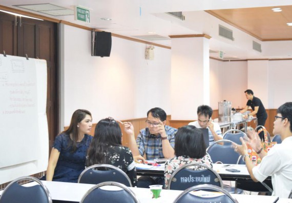 ภาพกิจกรรม คณะวิทยาศาสตร์และเทคโนโลยี เข้าร่วมอบรมการพัฒนาชุดโครงการวิจัยร่วมกับพี่เลี้ยงนักวิจัย