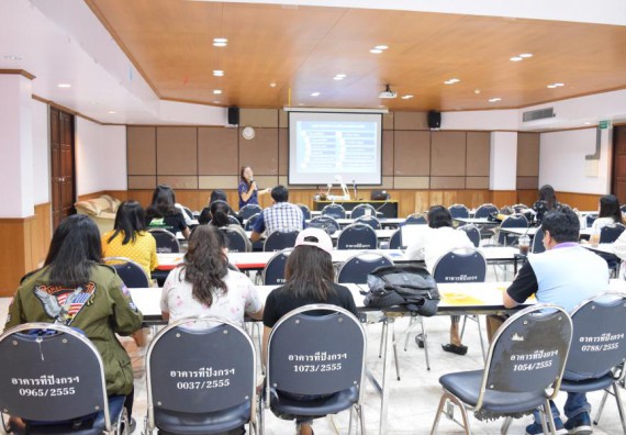 ภาพกิจกรรม คณะวิทยาศาสตร์และเทคโนโลยี เข้าร่วมอบรมการพัฒนาชุดโครงการวิจัยร่วมกับพี่เลี้ยงนักวิจัย