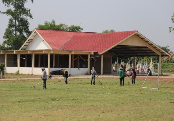 ภาพกิจกรรม คณะวิทยาศาสตร์และเทคโนโลยี เข้าร่วมกิจกรรมวันจิตอาสามหาวิทยาลัยไทย