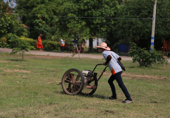 ภาพกิจกรรม คณะวิทยาศาสตร์และเทคโนโลยี เข้าร่วมกิจกรรมวันจิตอาสามหาวิทยาลัยไทย