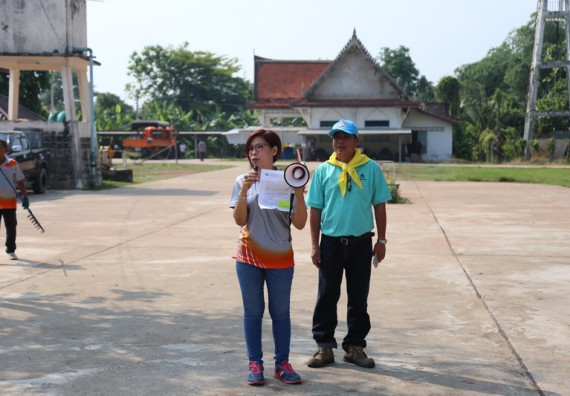 ภาพกิจกรรม คณะวิทยาศาสตร์และเทคโนโลยี เข้าร่วมกิจกรรมวันจิตอาสามหาวิทยาลัยไทย