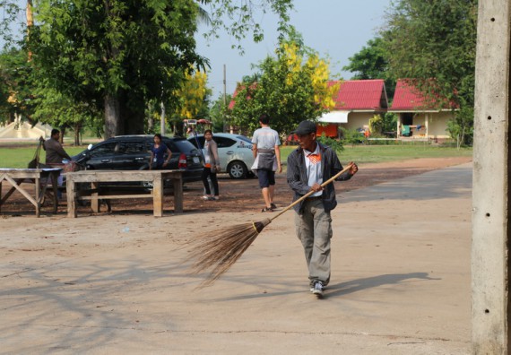 ภาพกิจกรรม คณะวิทยาศาสตร์และเทคโนโลยี เข้าร่วมกิจกรรมวันจิตอาสามหาวิทยาลัยไทย