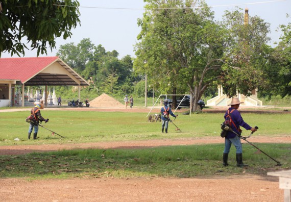 ภาพกิจกรรม คณะวิทยาศาสตร์และเทคโนโลยี เข้าร่วมกิจกรรมวันจิตอาสามหาวิทยาลัยไทย