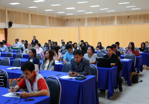 ภาพกิจกรรม คณะวิทยาศาสตร์และเทคโนโลยี เข้าร่วมการประชุมเชิงปฏิบัติการ เรื่อง การทวนสอบผลสัมฤทธิ์ของนักศึกษาตามมาตรฐานผลการเรียนรู้คาดหวัง