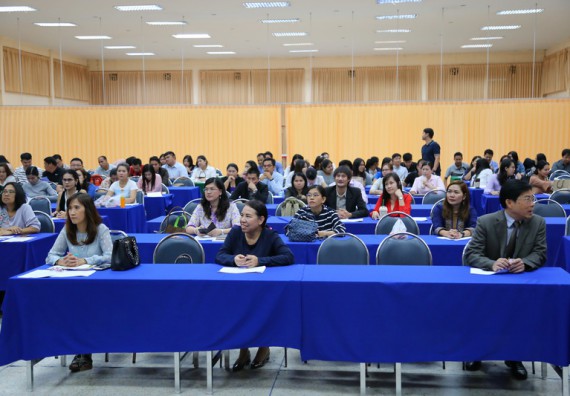 ภาพกิจกรรม คณะวิทยาศาสตร์และเทคโนโลยี เข้าร่วมการประชุมเชิงปฏิบัติการ เรื่อง การทวนสอบผลสัมฤทธิ์ของนักศึกษาตามมาตรฐานผลการเรียนรู้คาดหวัง