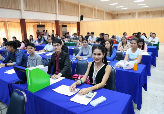 ภาพกิจกรรม คณะวิทยาศาสตร์และเทคโนโลยี เข้าร่วมการประชุมเชิงปฏิบัติการ เรื่อง การทวนสอบผลสัมฤทธิ์ของนักศึกษาตามมาตรฐานผลการเรียนรู้คาดหวัง