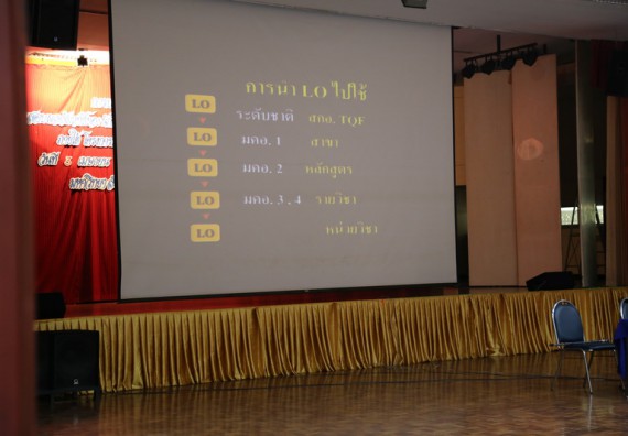 ภาพกิจกรรม คณะวิทยาศาสตร์และเทคโนโลยี เข้าร่วมการประชุมเชิงปฏิบัติการ เรื่อง การทวนสอบผลสัมฤทธิ์ของนักศึกษาตามมาตรฐานผลการเรียนรู้คาดหวัง