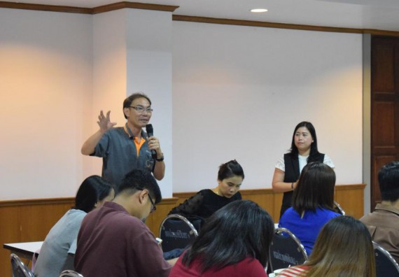 ภาพกิจกรรม คณะวิทยาศาสตร์และเทคโนโลยี เข้าร่วมนำเสนอผลการจัดการความรู้ ประจำปีการศึกษา 2560