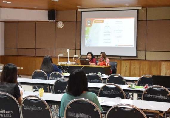 ภาพกิจกรรม คณะวิทยาศาสตร์และเทคโนโลยี เข้าร่วมนำเสนอผลการจัดการความรู้ ประจำปีการศึกษา 2560