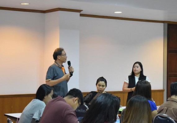 ภาพกิจกรรม คณะวิทยาศาสตร์และเทคโนโลยี เข้าร่วมนำเสนอผลการจัดการความรู้ ประจำปีการศึกษา 2560