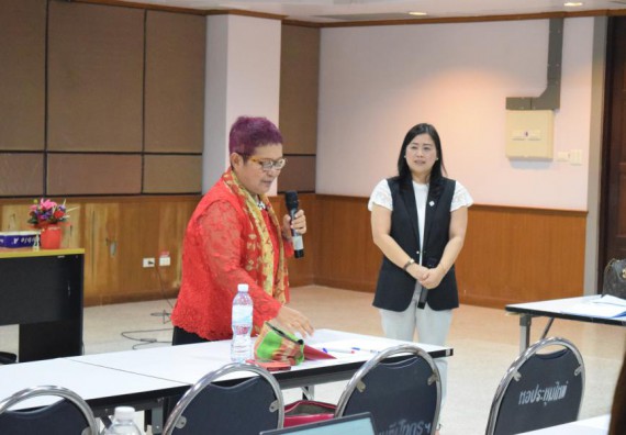 ภาพกิจกรรม คณะวิทยาศาสตร์และเทคโนโลยี เข้าร่วมนำเสนอผลการจัดการความรู้ ประจำปีการศึกษา 2560