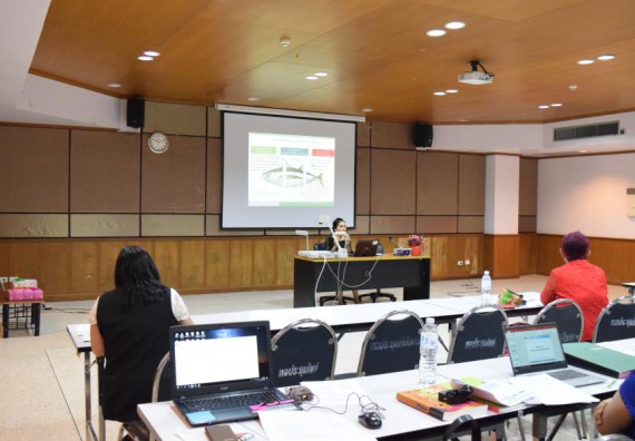 ภาพกิจกรรม คณะวิทยาศาสตร์และเทคโนโลยี เข้าร่วมนำเสนอผลการจัดการความรู้ ประจำปีการศึกษา 2560