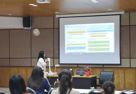 ภาพกิจกรรม คณะวิทยาศาสตร์และเทคโนโลยี เข้าร่วมนำเสนอผลการจัดการความรู้ ประจำปีการศึกษา 2560