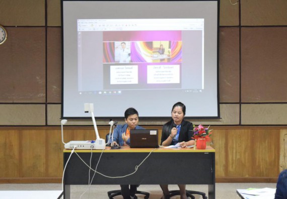 ภาพกิจกรรม คณะวิทยาศาสตร์และเทคโนโลยี เข้าร่วมนำเสนอผลการจัดการความรู้ ประจำปีการศึกษา 2560